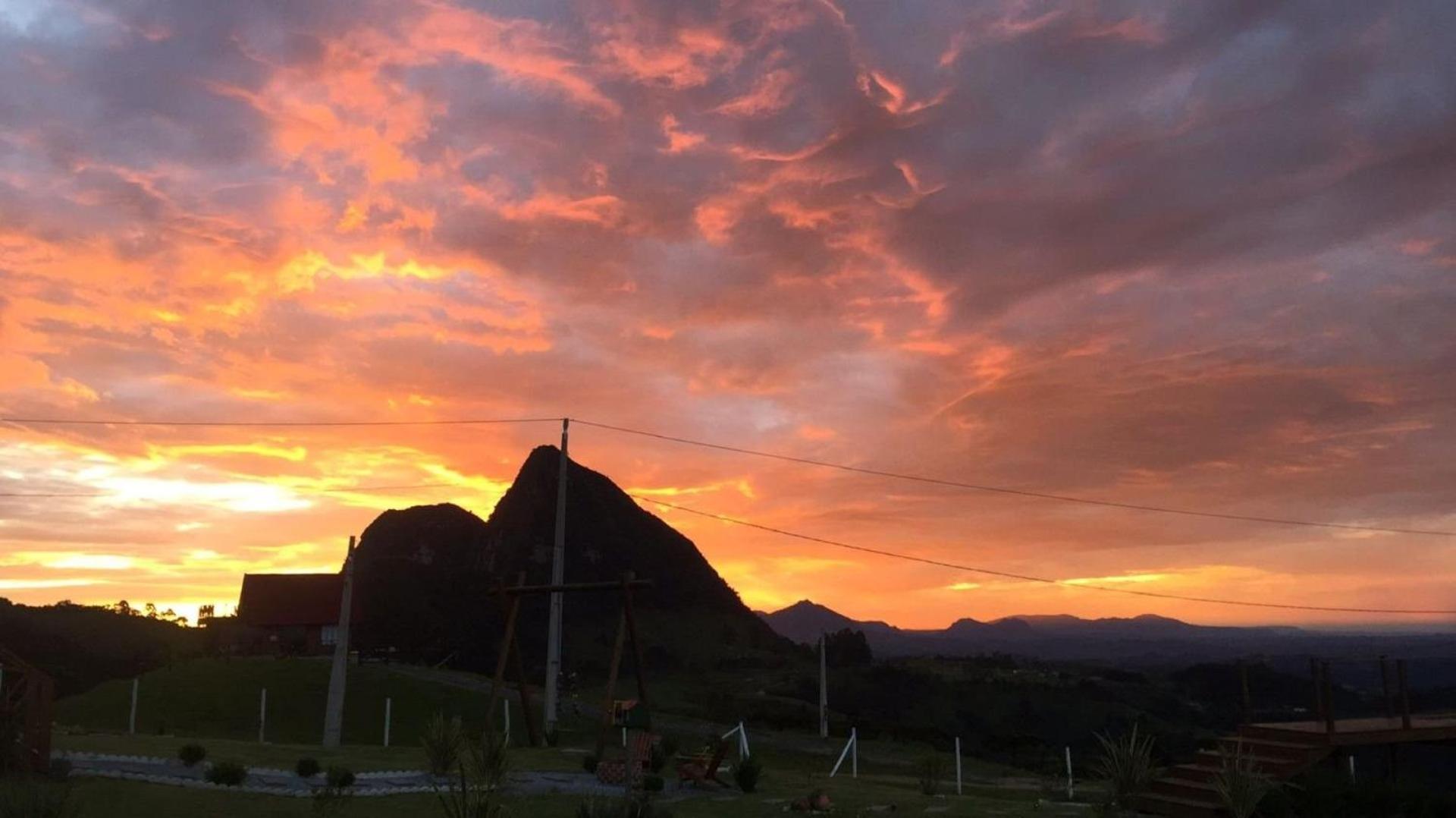Refúgio Serra da Tartaruga Alfredo Wagner Exterior foto